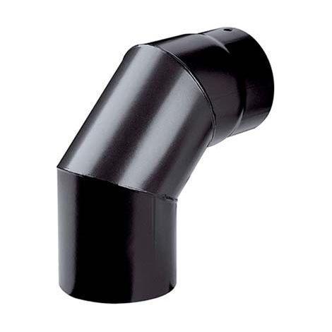 GOMITO LEGNA 90 ° PLUS NERO OPACO SAVE CM 13