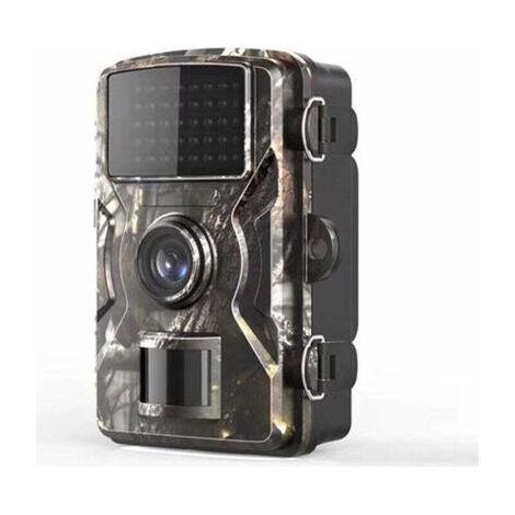 Cámara de caza y vigilancia de 12 MP y 1080p con certificación IP66 a prueba de agua, ángulo de visión de 60°, velocidad de disparo de 0,4 s, alcance de seguimiento de hasta 20 m, visión nocturna infr (1/4)