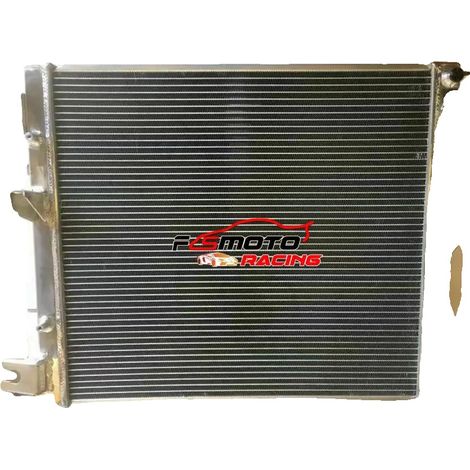 Radiador de aluminio, dimensiones del núcleo: 558 mm (alto) x 508 mm (ancho) x 40 mm (profundidad), dimensiones totales: 746 mm (alto) x 541 mm (ancho) x 183 mm (profundidad), entrada/salida: 38 mm/38 (1/5)