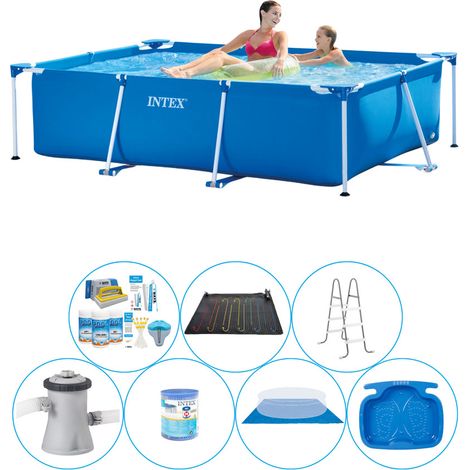 Intex Piscine Tubulaire Rectangulaire - 220x150x60 cm - 7-pièces S20820 (1/5)