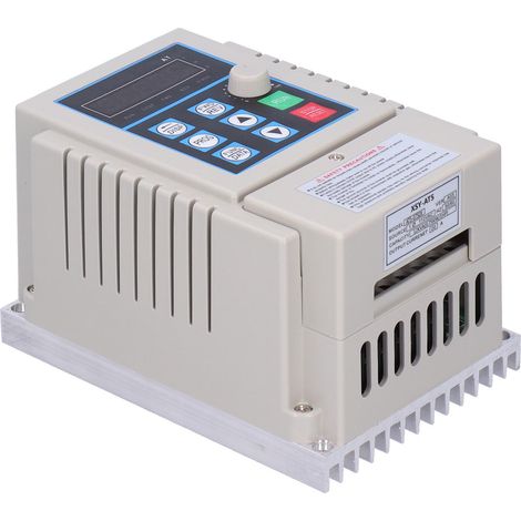 Frequenzumrichter mit einphasigem Eingang für 3-Phasen-Motoren, 220 V, 750 W (1/5)
