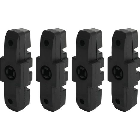Pièces Patins de Frein pour Vélo, Plaquettes de Frein en Caoutchouc, Ensemble de Remplacement pour HS11 HS22 HS24 HS33 HS66, Noir pour Vélo de Route (1/5)
