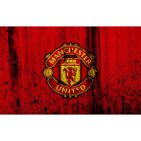 Papier peint panoramique Foot / Football - Manchester United - 130 cm x 81 cm (1/2)