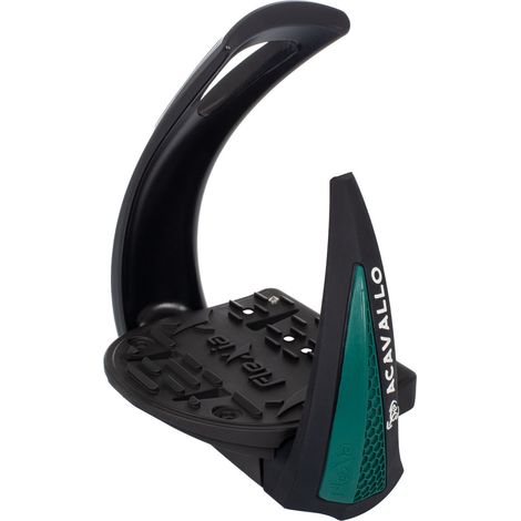ACAVALLO Staffa Flexia S VERDE panca flessibile in silicone (1/3)