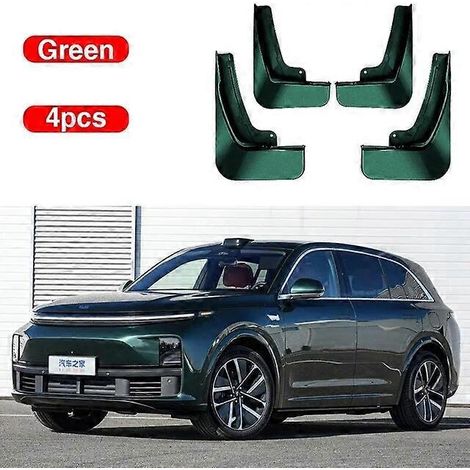 Schmutzfänger für Li Auto L7 Lixiang L7 2023 2024 2025, Spritzschutz, Kotflügelschutz, Außenverkleidung, 4-teiliges Set, Autozubehör – Grün (1/5)