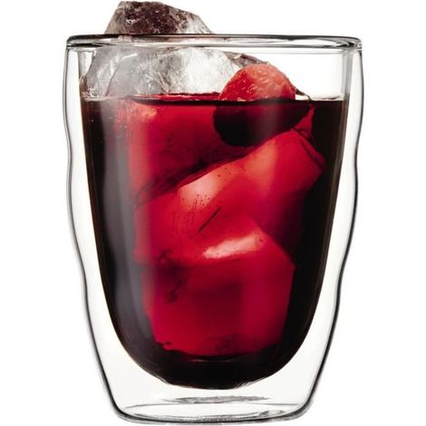 Set 2 verres - BODUM - Pilatus - Double paroi - 0.35 l - Transparent (1/2)