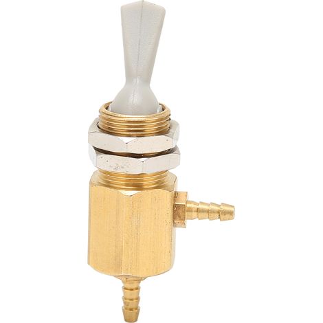 Robinet à bascule métallique professionnel pour unité de fauteuil dentaire, vanne d'eau 3mm (1/5)