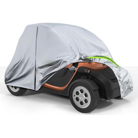Vollgarage für Renault Twizy 2012-2023, atmungsaktiv, wasserdicht, silber (1/5)
