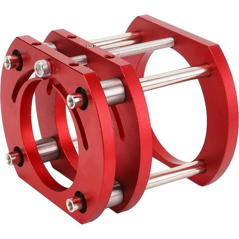 Base de levage pour défonceuse, réglable en hauteur, pour moteurs de 64 à 66 mm de diamètre. (1/5)