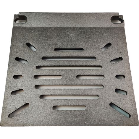 Support de grille pour poêles à cheminée Jupiter KF 108 de Wamsler - fonte - dimensions d'encastrement parfaitement adaptées