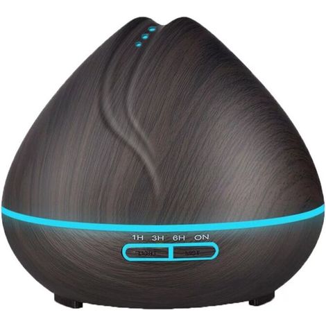 BRAVIX 500ml Diffuseur d'arôme, Diffuseur d'Huile Essentielle/Humidificateur Ultrasonique -Pour Bébé Chambre/SPA/Yoga/Massage/Bureau Etc,1714.3cm