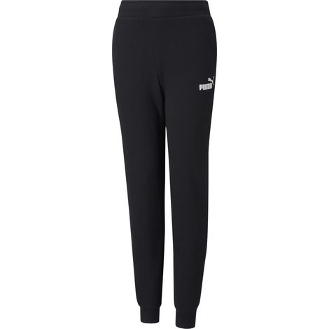 Puma ESSENTIAL TR G Mädchen-Jogginghose, schwarz, 58703701, Größe 140