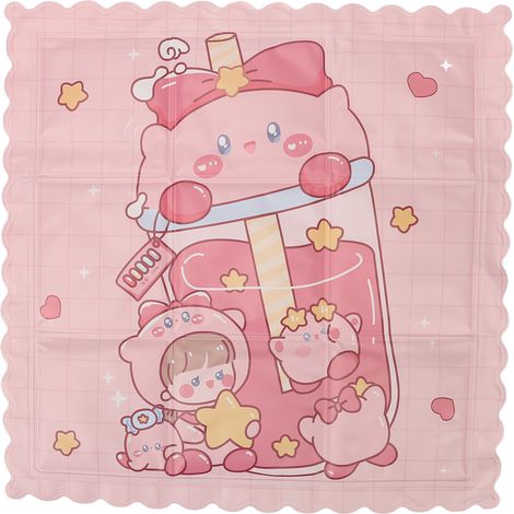 Coussin de siège gel rafraîchissant pour chaleur estivale, réutilisable, doux, imperméable, soulagement rapide, coussin de chaise gel (1/5)