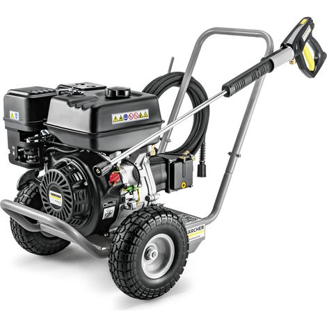 Karcher HD 6/15 G classic Nettoyeur haute pression thermique Professionnel, moteur essence G200FA, pistons céramiques, flexible 10m, 200 bars