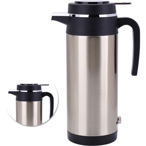 Bouilloire de voyage 24 V pour voiture, 850 ml, avec prise allume-cigare, idéale pour le thé et le café. (1/5)