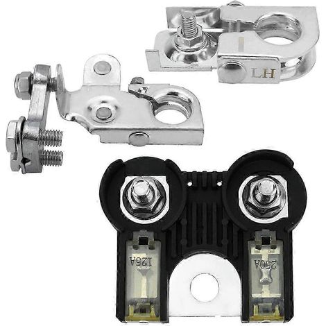 Fusible de batterie et bornes de batterie positive et négative pour modèles 2011-2014. Remplace AL3Z-14526-AA (125 A/250 A) - Yvan (1/5)