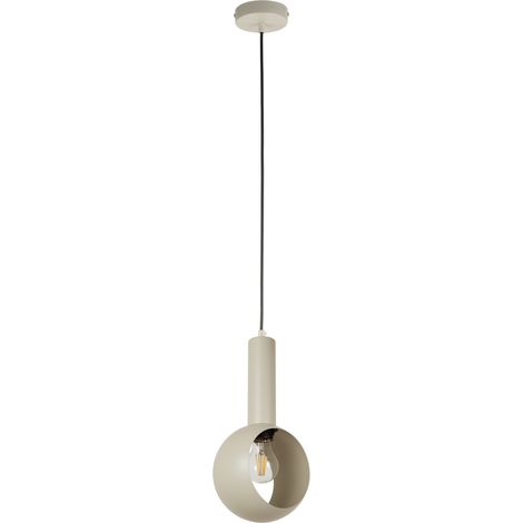 Suspension classique VITRUM crème métal E27 15W Sigma (1/3)