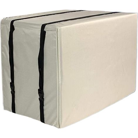 Bâche Protection AC 420D Oxford Résistante UV et pour poussière(Beige 53  40  40cm)  Tissu Oxford 420D, imperméable, couche interne argentée, anti-neige, hiver rigoureux (1/5)