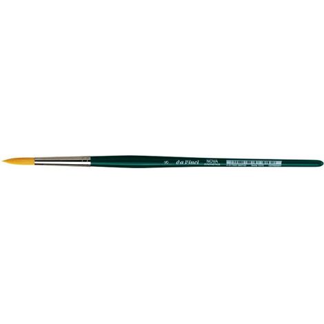 Pinceau rond pour aquarelle - Fibres synthétiques - Da Vinci - Nova - 8 - série 1570 (1/2)
