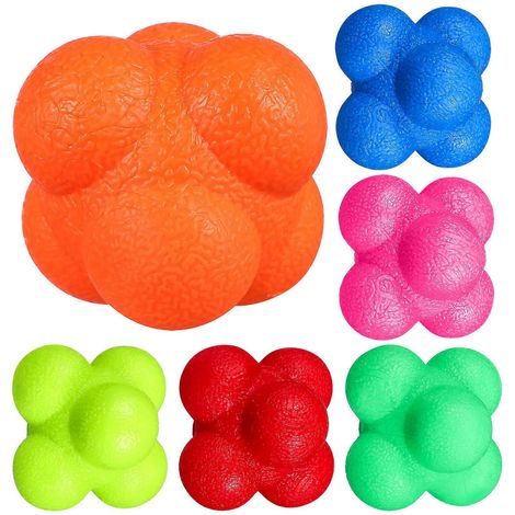 Ballons de réaction pour améliorer l'agilité - Lot de 12 ballons rebondissants (1/5)