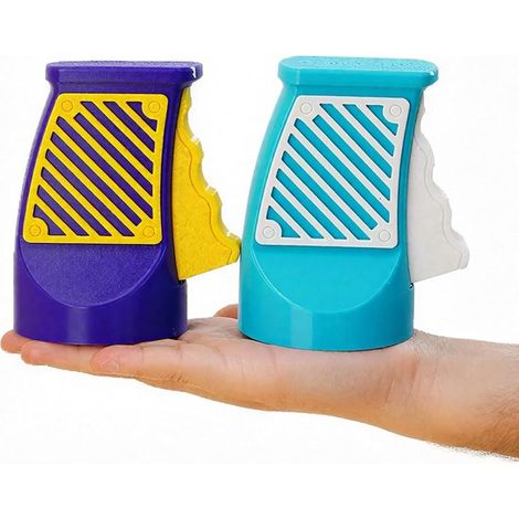 Druckknopf Dosenöffner, 3D gedruckt, tragbar und einfach zu öffnen für Limonade und Bier 10,7 cm L x 8 cm B, himmelblau (1/4)