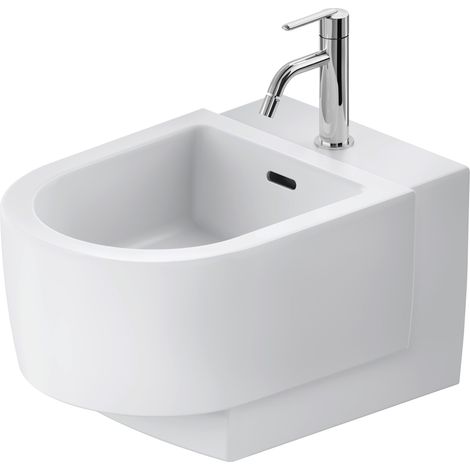 Duravit Balcoon bidet mural, 1 trou pour robinet, 370x540mm,