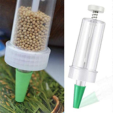 Distributeur de graines portable, semoir manuel, planteuse réutilisable, outil de repiquage (1/4)