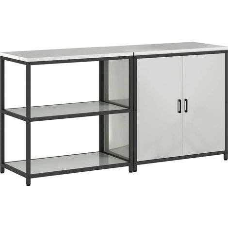 Maison Exclusive - Set di Stoccaggio per Cucina HATTEM 2 pcs Argento
