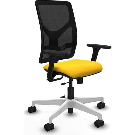 Silla de oficina piqueras y crespo Motilla negro cómoda ajustable (1/2)