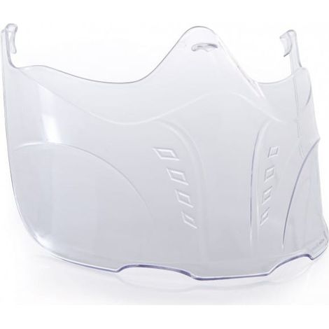 ecran de Protection Adaptable sur Lunettes Masque EVAGUARD - Polycarbonate Incolore - Pare-Visage - Norme EN 166 - Boite de 10