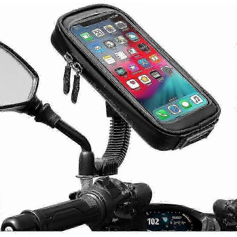 Support de téléphone étanche pour moto, support rotatif pour smartphone avec protection contre la pluie, version CCH 0618 (1/5)