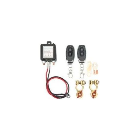 Interrupteur de déconnexion de batterie 12V, DC12V 200A, télécommande, pour voiture, bateau Crezuo (1/4)