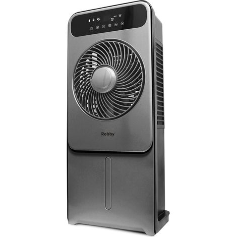 Rafraichisseur d'air par brumisation 28w avec télécommande - Robby - ROMI15G (1/5)