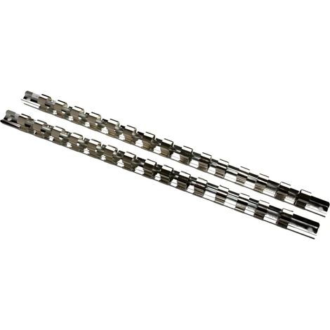 Stecknuss Schiene, 1/4 Zoll Halterung, 15 Clips, Werkzeugwand Halterung (1/5)