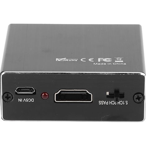 Extracteur Audio HDMI vers Jack 3.5mm 5.1 Canaux pour Téléviseur et PlayStation (1/5)