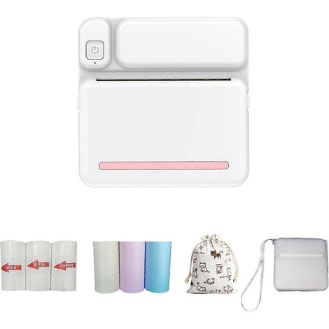 Imprimante thermique portable Bluetooth 57mm sans fil mini imprimante POS photo pour téléphone Android iOS FLYE1984 (1/4)
