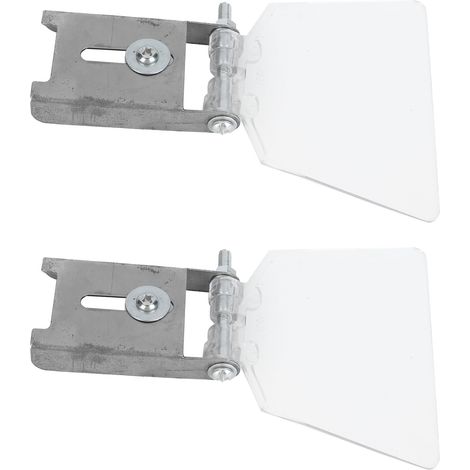 Lot de 2 protections oculaires pour meuleuse d'établi, étui en acier inoxydable 304, accessoires de fixation pour outil, taille S (1/5)
