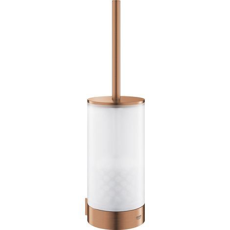 Grohe Selection - Toilettenbürstengarnitur, Glas / Warm Sunset gebürstet 41076DL0 (1/3)