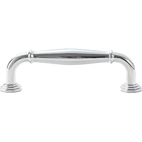 Poignée de porte de tiroir/meuble moderne, simple et antique, en cuivre, 96 mm, à un seul trou. (1/5)