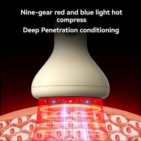 ventouses électriques, brosse à microcourant EMS, ventouses sous vide, appareil de grattage amincissant pour brûler les graisses et masser par la lumière rouge (1/4)