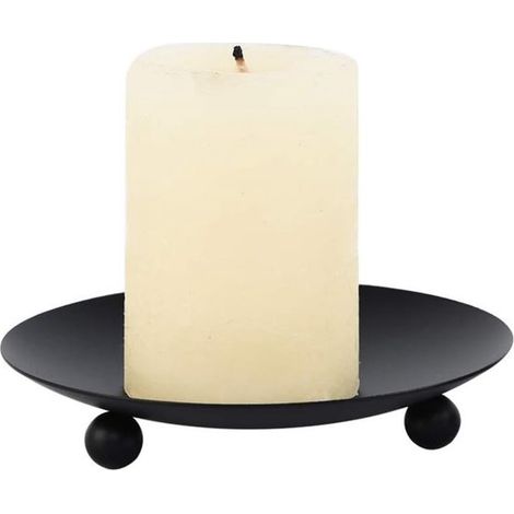 Posavasos - Portavelas - Platillos para velas - Bandeja para velas - Bandeja para velas - Platillo pequeño - Diámetro 11 cm (1/4)