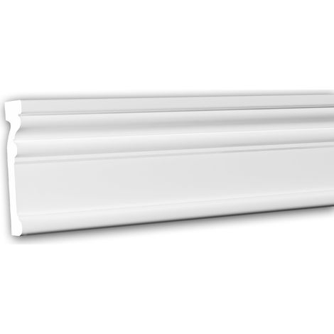 Panel Moulding 151347F Profhome Dado Rail Flexible Moulding Decorative Moulding Neo-Classicism style white 2 m