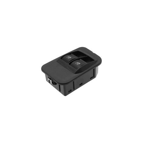 Interruptor de luz eléctrica con cuadro 6490.G8 735461275 compatible con Nemo Doblo Fiorino Qubo Bipper Combo Interruptor interior Botón de comando Negro