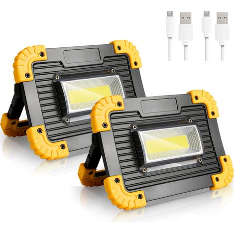 SWANEW 2X 30W COB LED proiettore senza fili. luce di lavoro. luce di costruzione. luce portatile (1/5)