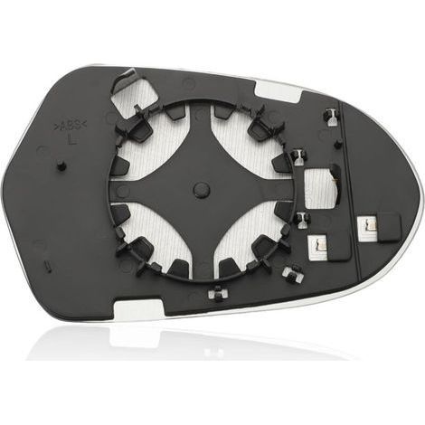 Beheizbarer asphärischer Außenspiegel links mit Trägerplatte für Audi A6 2011–2018, OEM: 4G0857535 4G0857535B (1/4)