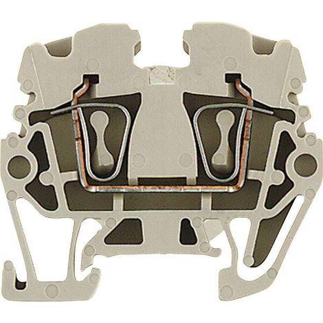 Bloc de jonction de passage Weidmüller ZDUA 2.5-2 1720920000-1 beige 1 pc(s) (1/3)