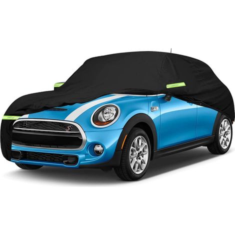 Bâche auto extérieure imperméable pour Mini Cooper 3 portes 2000-2022 noire (1/5)