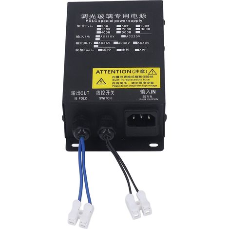 Schaltbares Glasnetzteil mit Zerstäubungsdimmung und intelligenter elektronischer Steuerung für PDLC 50W 60V EU-Stecker 220V (1/5)