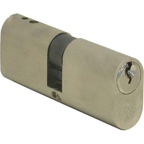 Cilindro ovale 08110 logo ottone chiavi 3 mm 60 30+30 Logo cisa