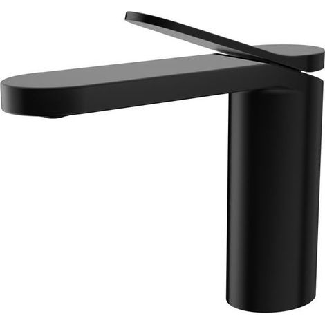 ROBINET DE LAVABO SUR PLAGE B122 EN LAITON NOIR COLLECTION CEPHISE (1/5)